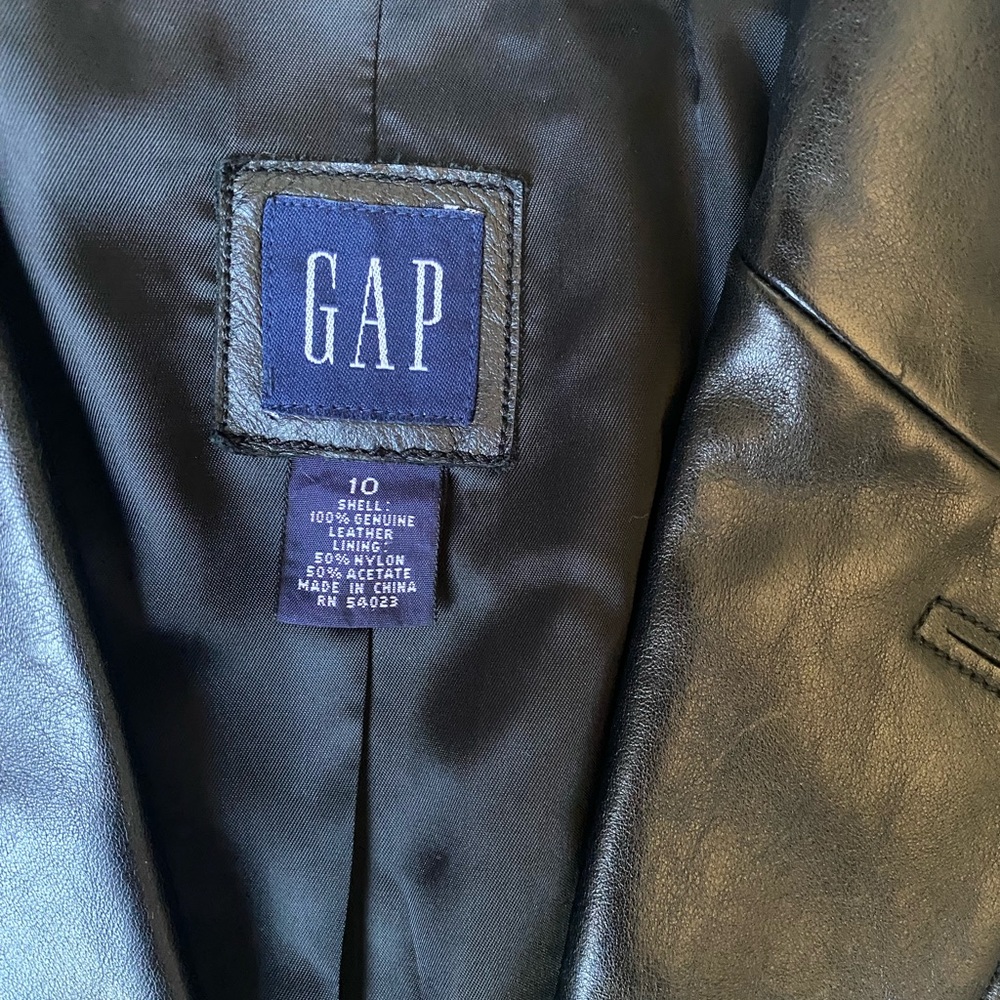Gap Leather Jacket - image 6
